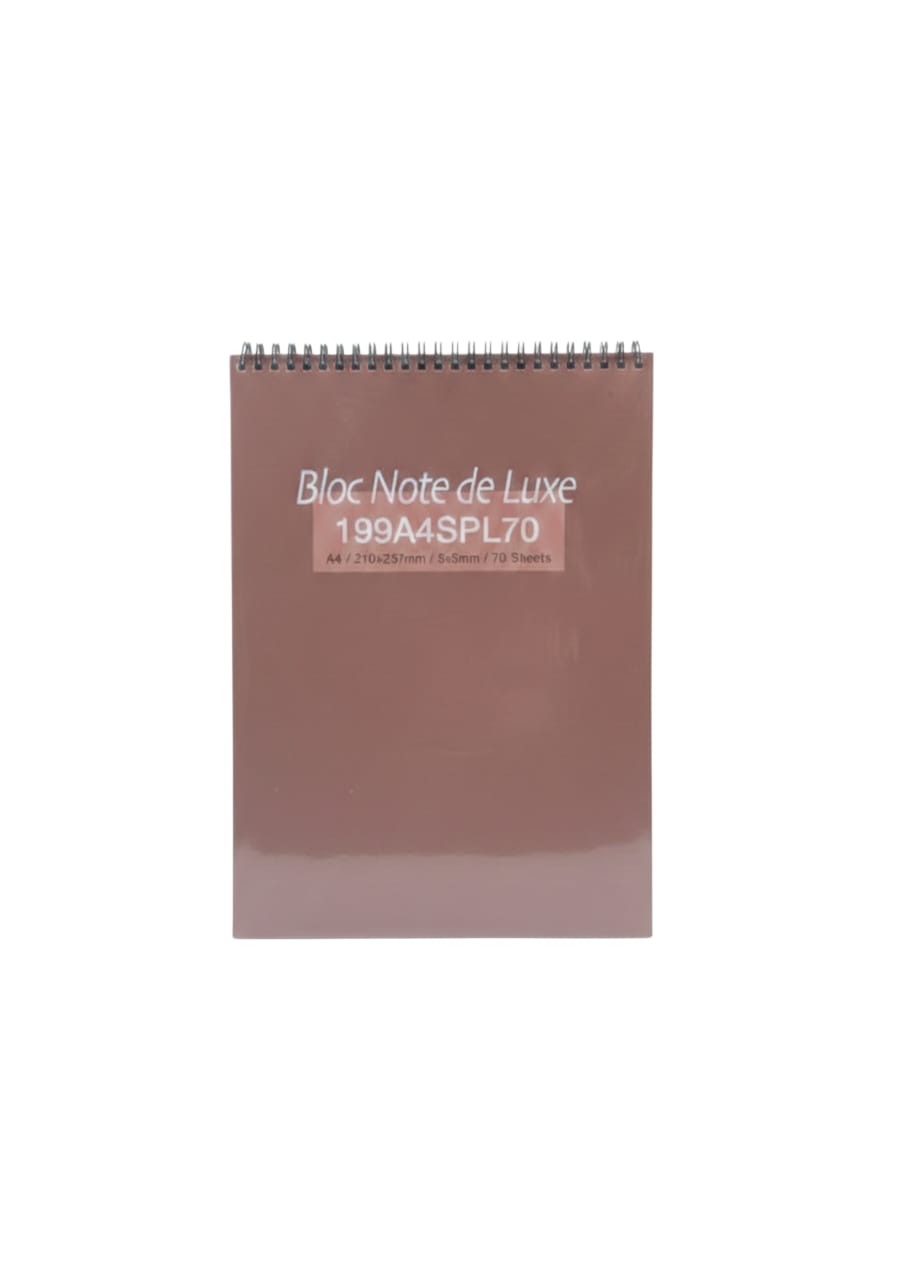 bloc note de luxe
