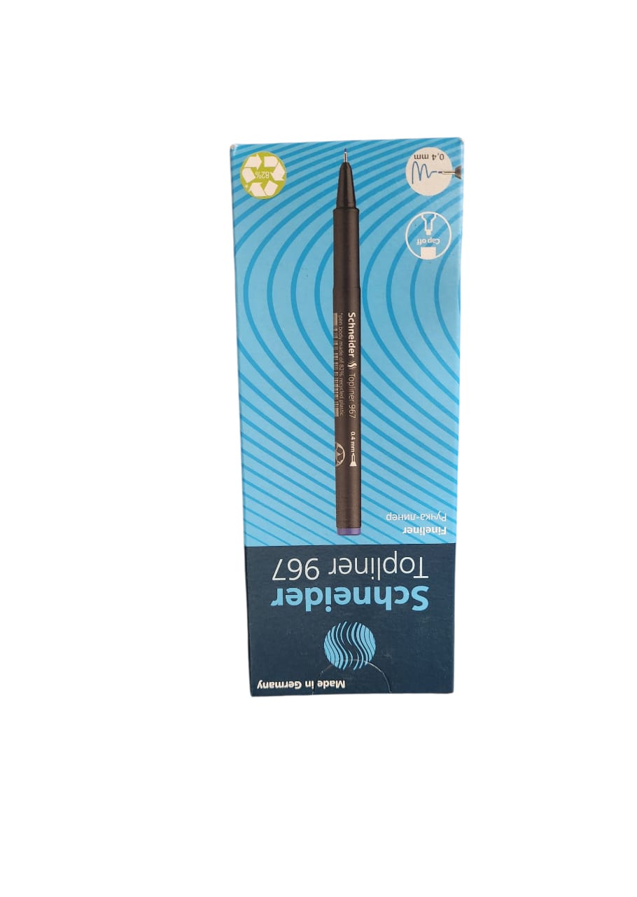 PAQUET STYLO FEUTRE SCHNEIDER BLEU