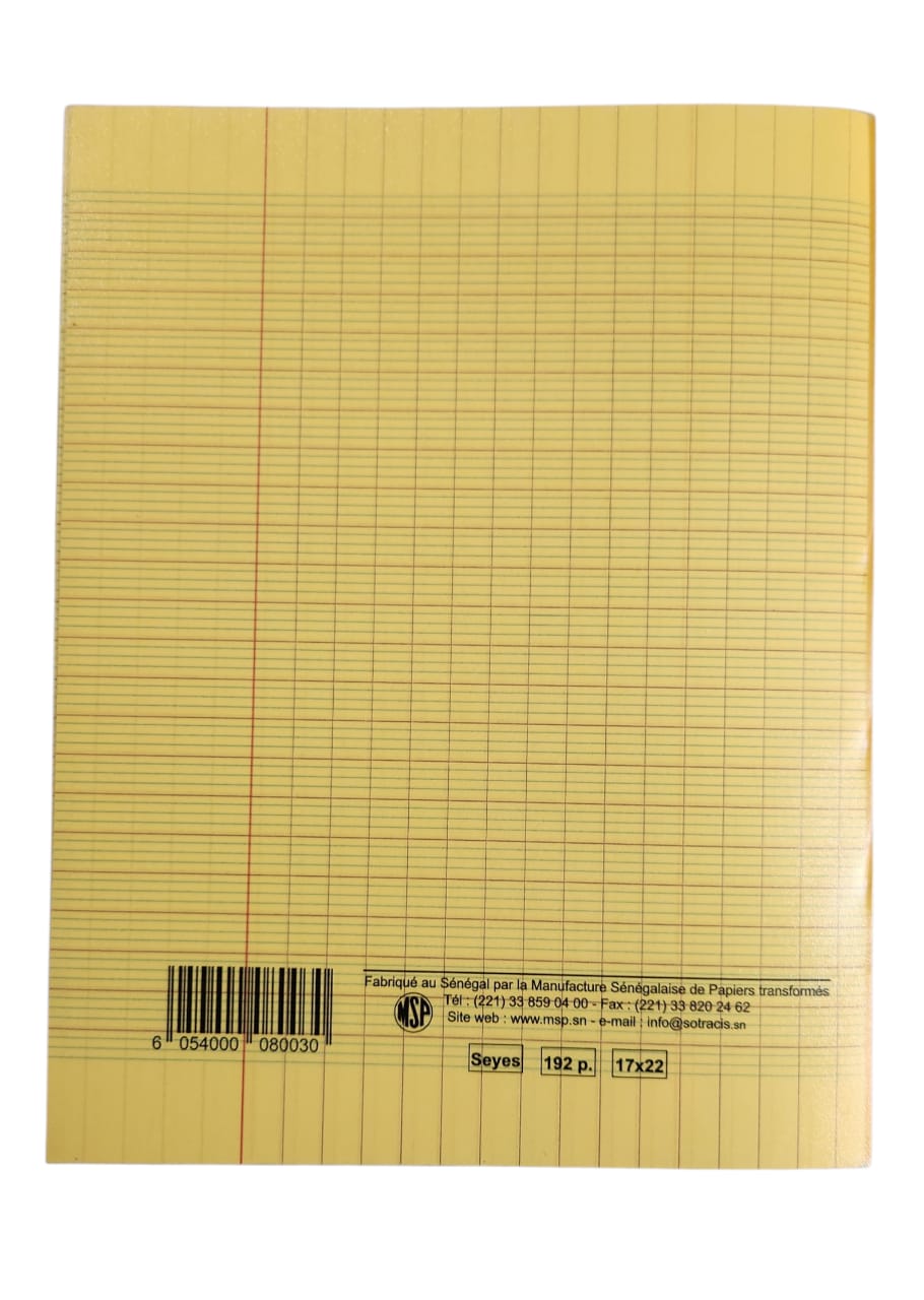 CAHIER 200 PAGES DISTINGO 17X22 – Image 2