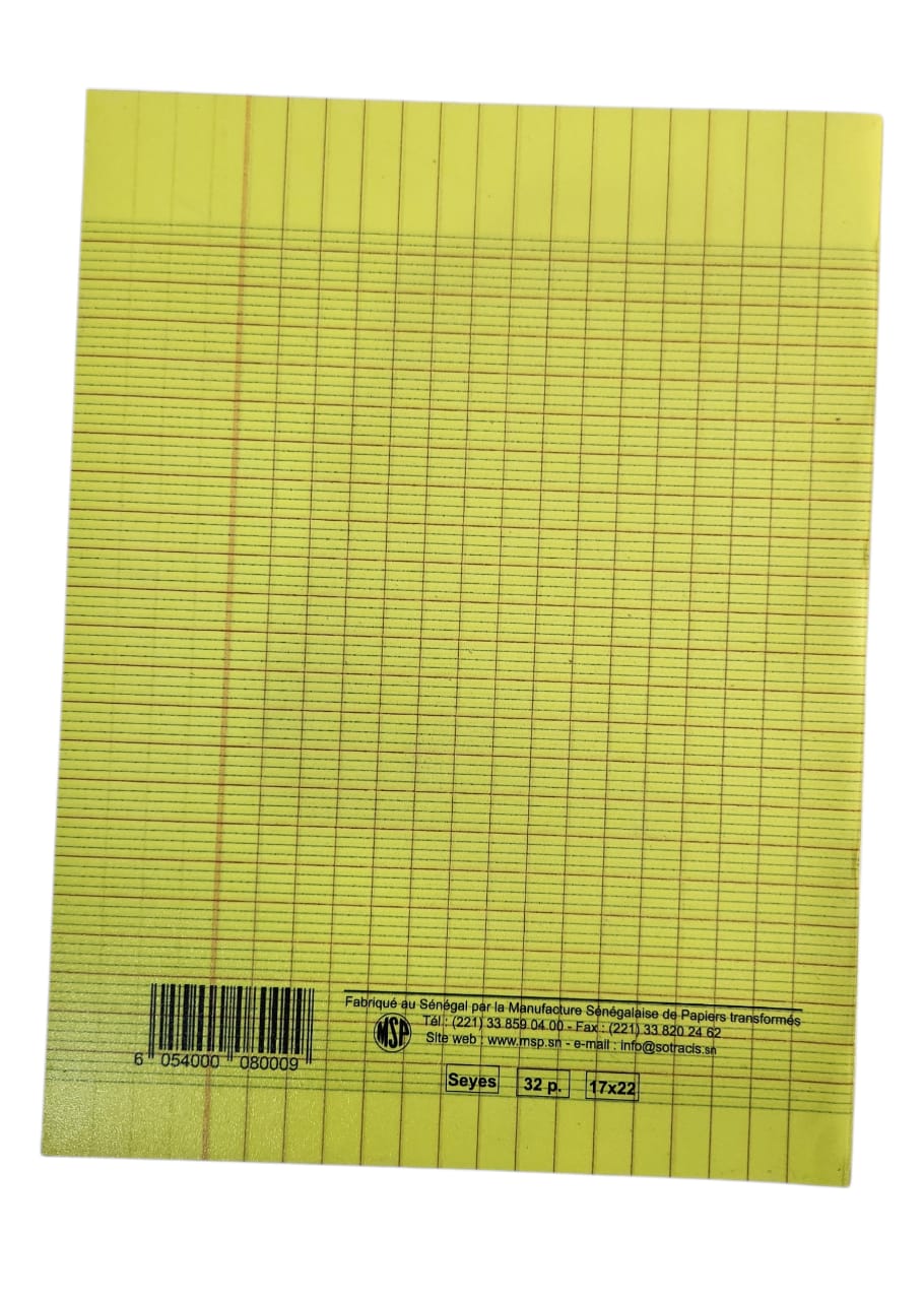 CAHIER 32 PAGES DISTINGO 17X22 – Image 2